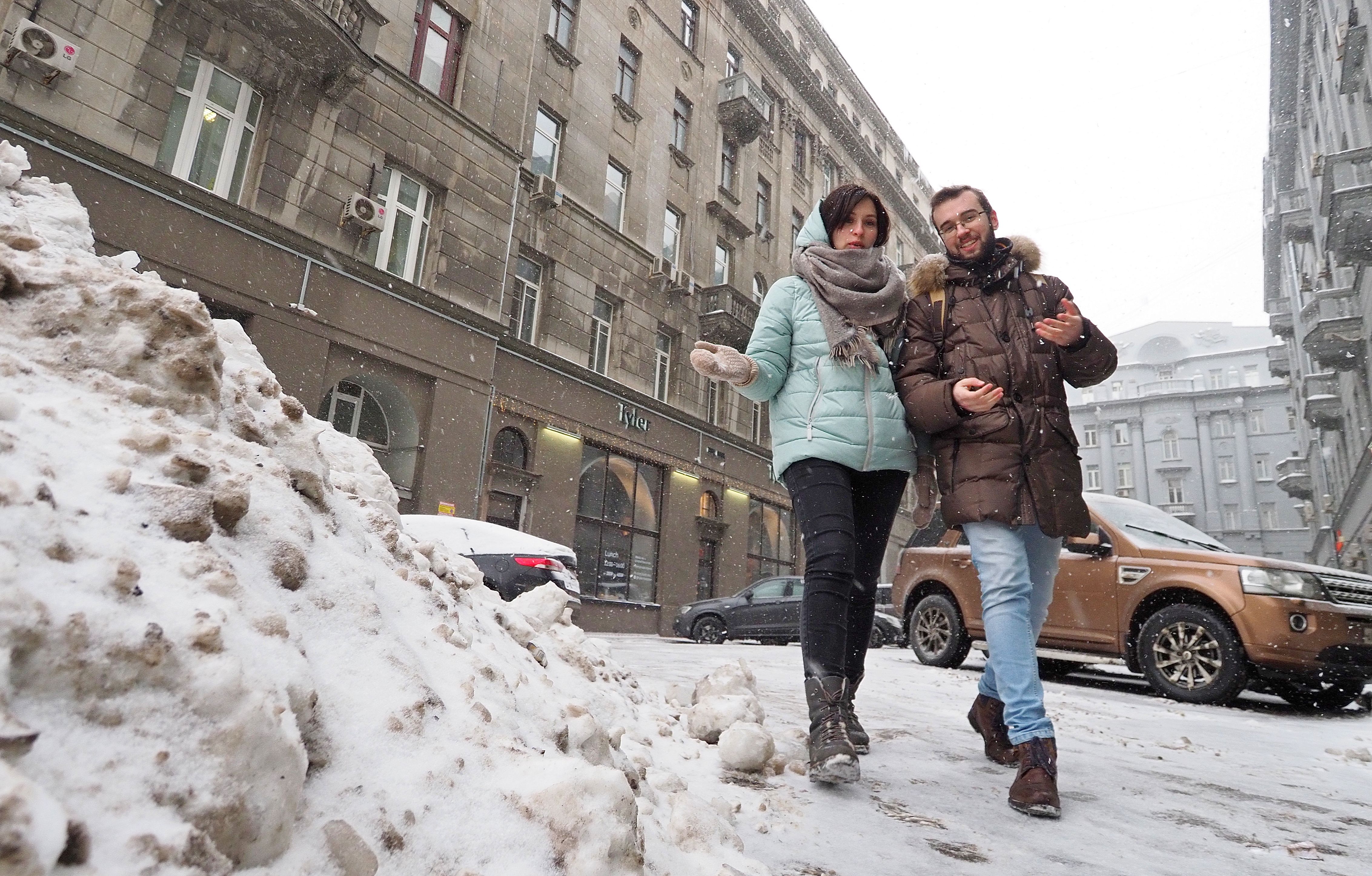 Среда принесет в Москву еще семь сантиметров сугроба